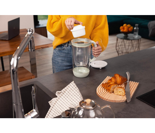 Brita Szklany dzbanek Glass miętowy z wkładem filtrującym MAXTRAPR - 1585991 - zdjęcie 5